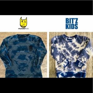MUNSTERKIDS TEE/BITZ KIDS Sweatshirt. GO  TIE-DYE!